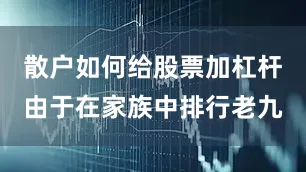 散户如何给股票加杠杆由于在家族中排行老九